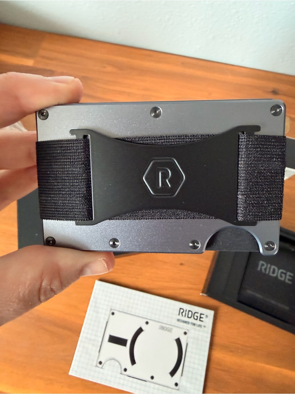 Ridge MagSafe Compatible Gunmetal Wallet - RIDGE - Picture 7 of 11